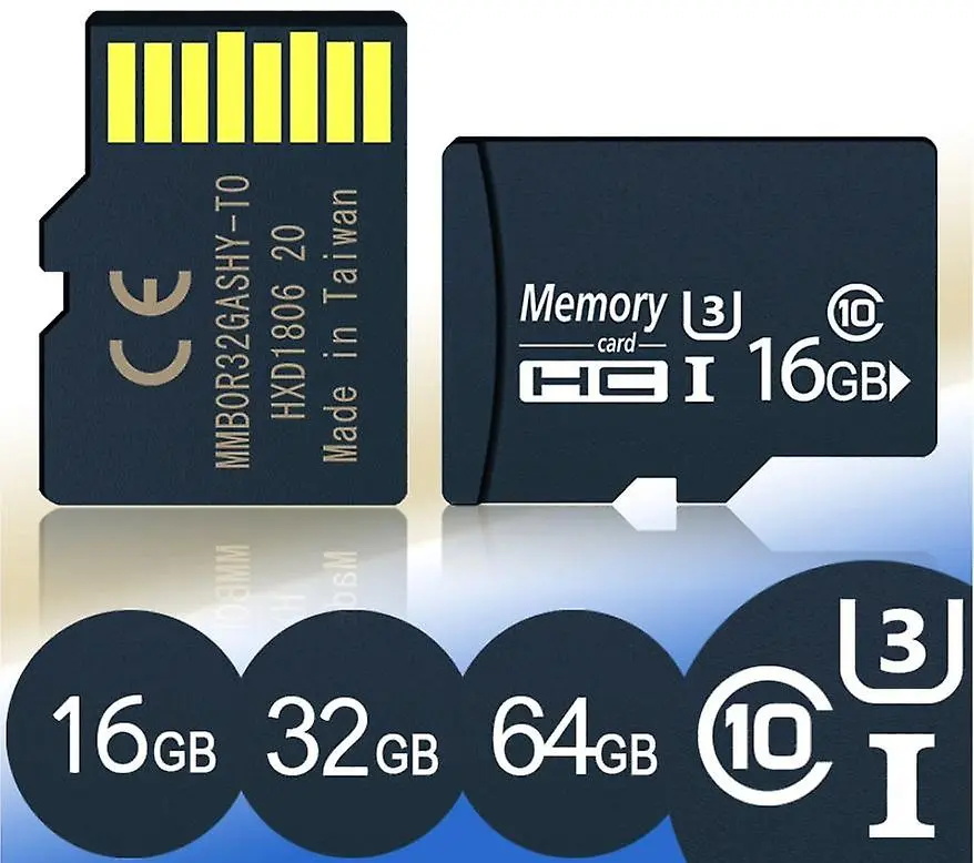 Memory card different capacity