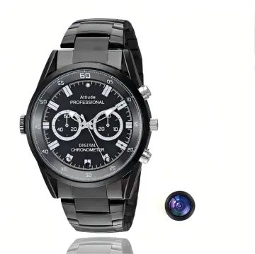 Ultra HD Camera Metal Watch Video Recorder Mini Camera with Night Vision