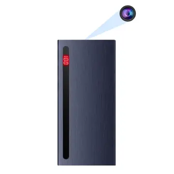 8000mAh Power Bank with Wireless Charger and  Wi-Fi 4K HD Spy Camera