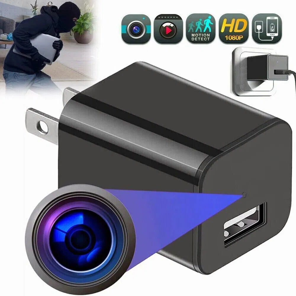 Wireless-Mini-Charger-Camera-with-audio-night-vision-and-motion-detection