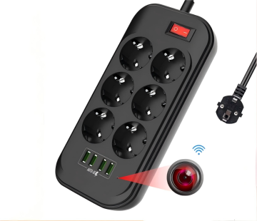 Camera EU Power Supply Socket with Wi...