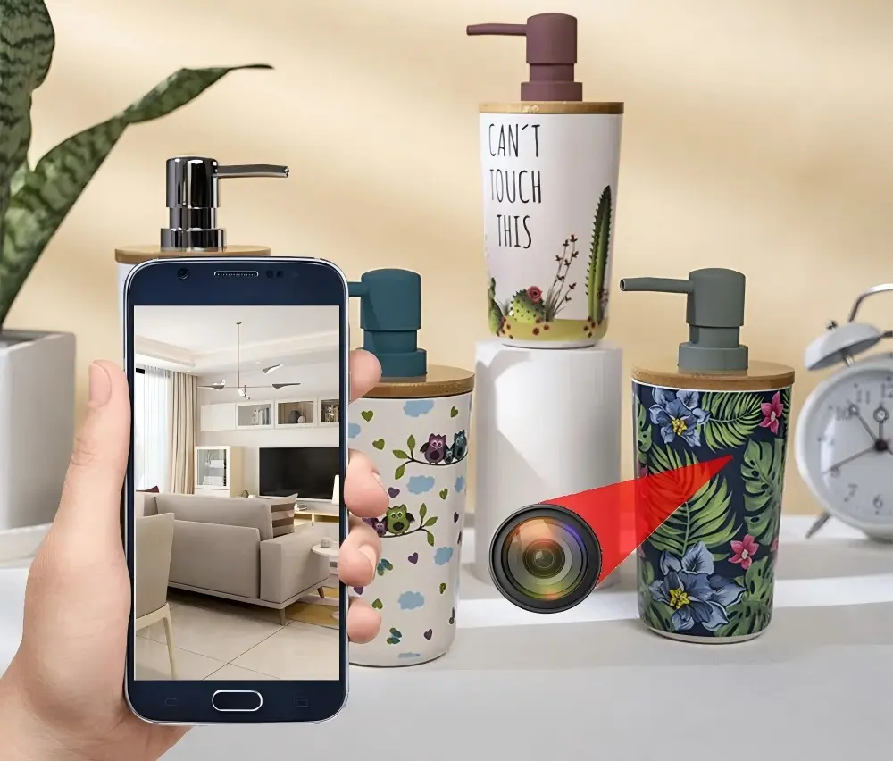 Bathroom Spy wifi camera