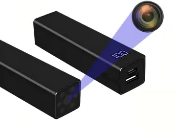 Wi-Fi Spy Camera in Power Bank with IR Night Vision Motion Detection