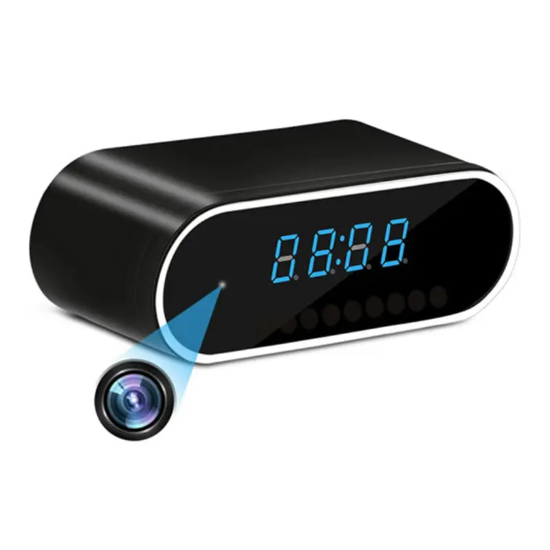 Table clock camera