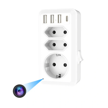 WiFi Hidden Spy Double Socket Adapter...