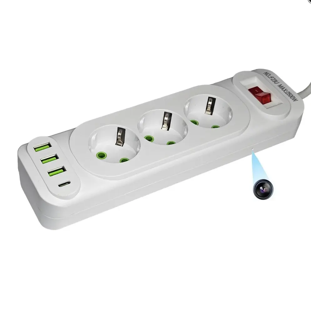 power supply spy camera