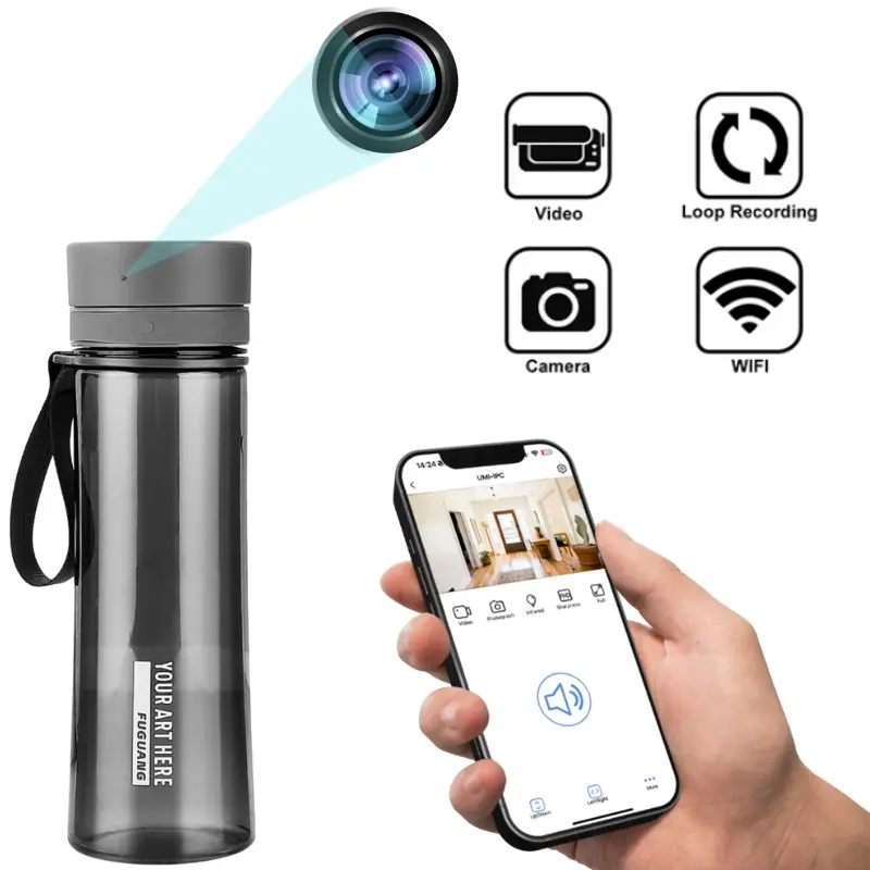 Water Bottle Hidden Camera