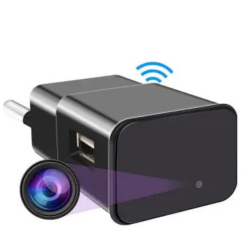 WiFi Motion Detection Hidden USB Wall Charger Spy Camera