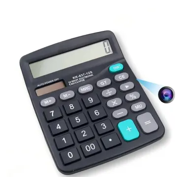 12-Digit Office Calculator with 1080P...