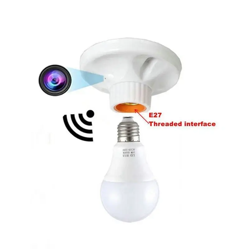 E27 Bulb Spy Camera