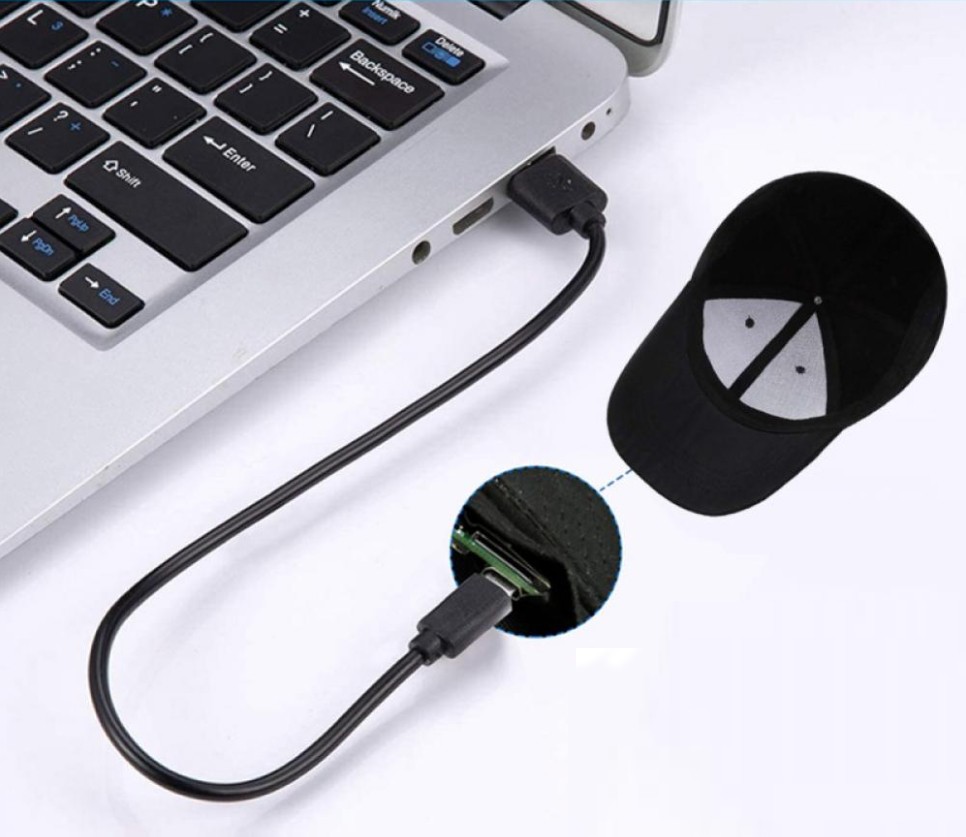 cap with FULL HD wifi camera