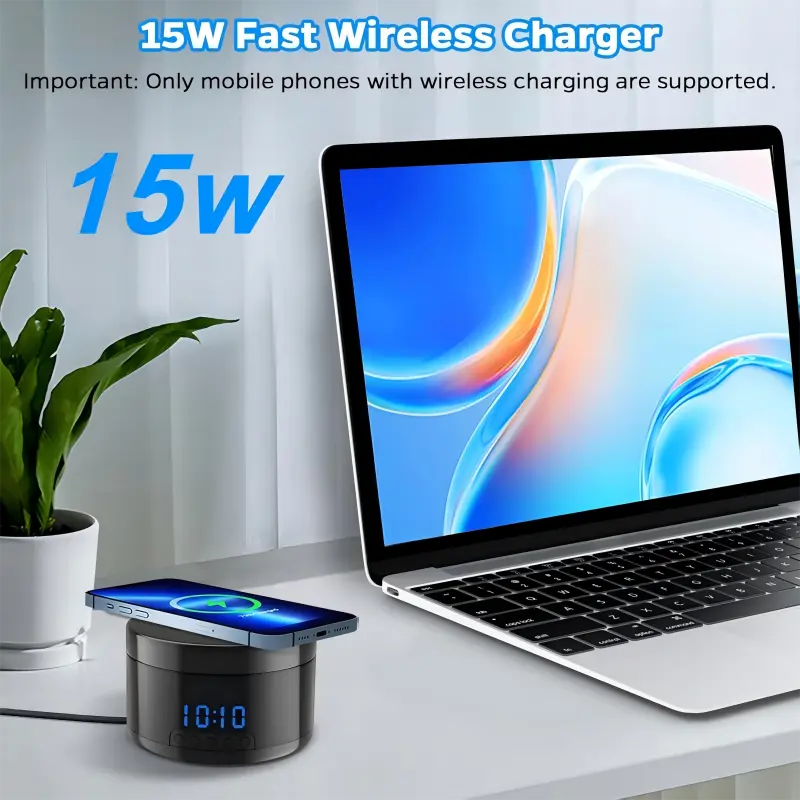 15W wireless charger wifi camera