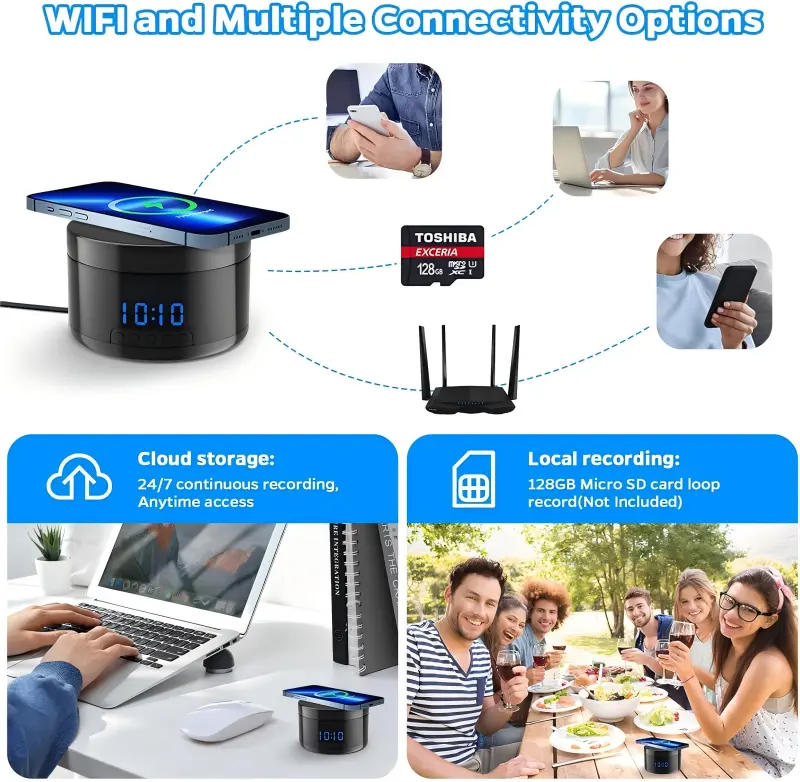 multi-user wifi spy camera
