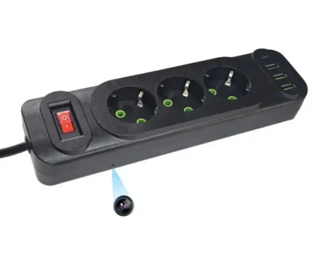 power supply hidden camera